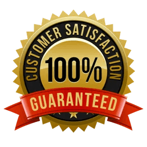 100% Satifaction Guaranteed-Seal