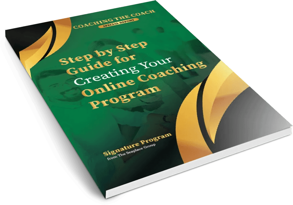 step by step guide for creating an online group coaching program image
